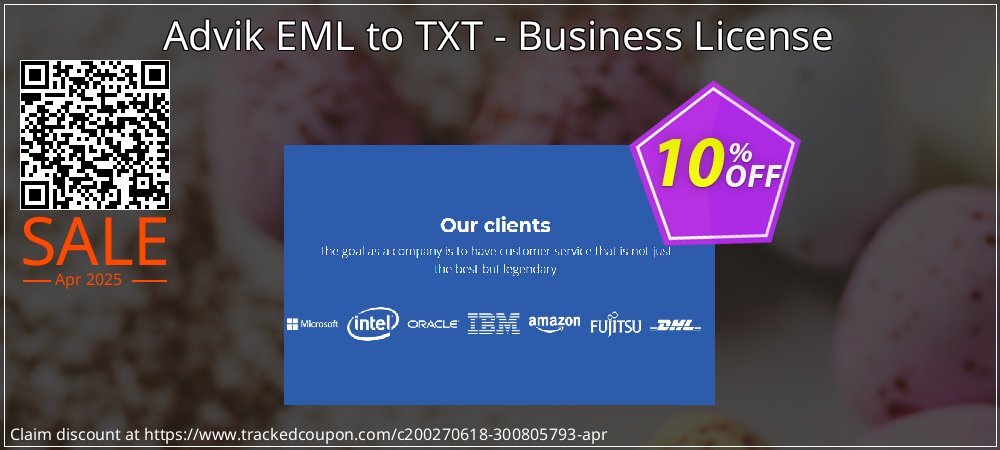 Advik EML to TXT - Business License coupon on Constitution Memorial Day deals