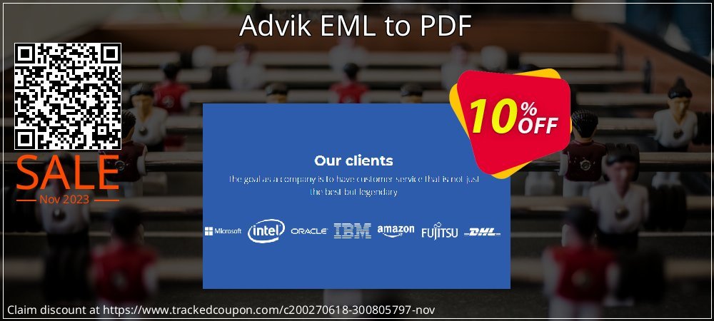 Advik EML to PDF coupon on April Fools' Day offering discount