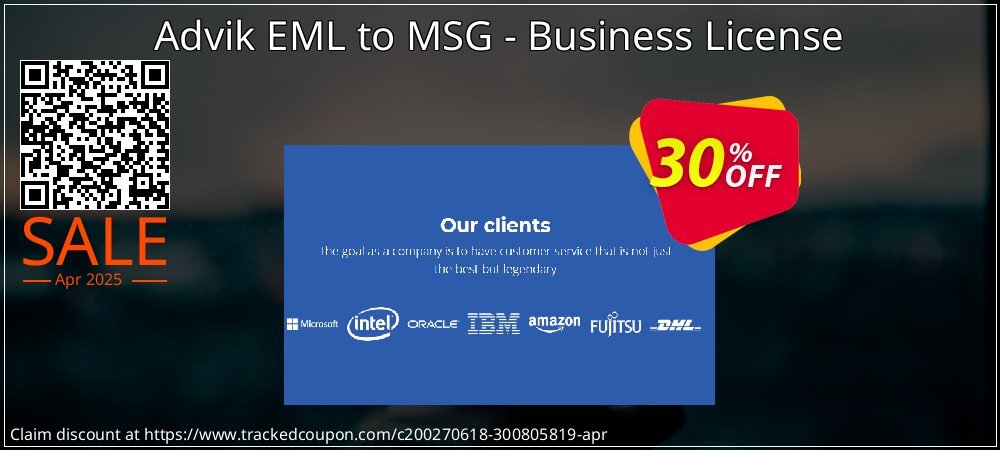 Advik EML to MSG - Business License coupon on World Password Day sales