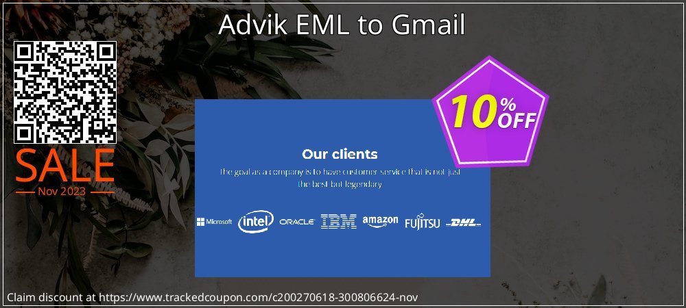 Advik EML to Gmail coupon on Tell a Lie Day discount