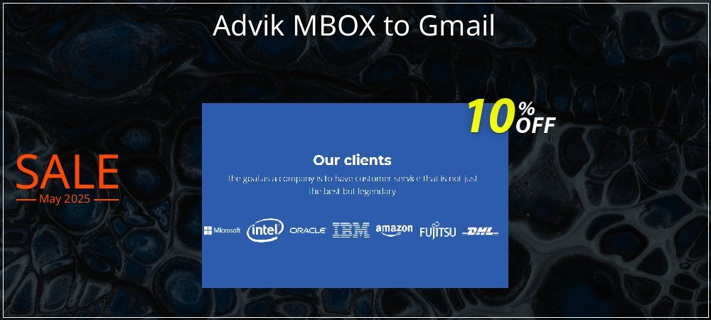 Advik MBOX to Gmail coupon on Constitution Memorial Day promotions