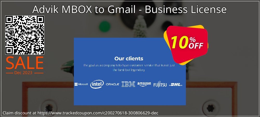 Advik MBOX to Gmail - Business License coupon on World Password Day sales