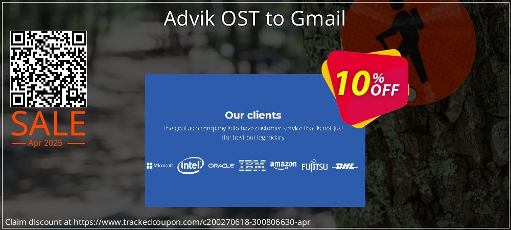 Advik OST to Gmail coupon on National Walking Day sales