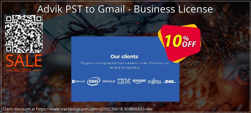 Advik PST to Gmail - Business License coupon on Constitution Memorial Day offering discount