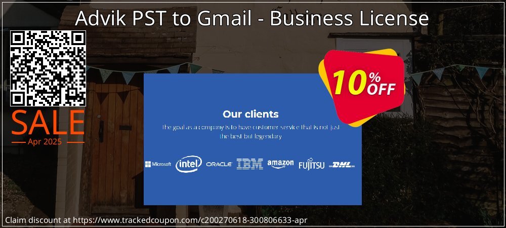 Advik PST to Gmail - Business License coupon on Easter Day discount