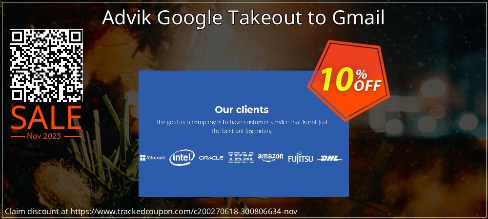 Advik Google Takeout to Gmail coupon on Tell a Lie Day offering discount