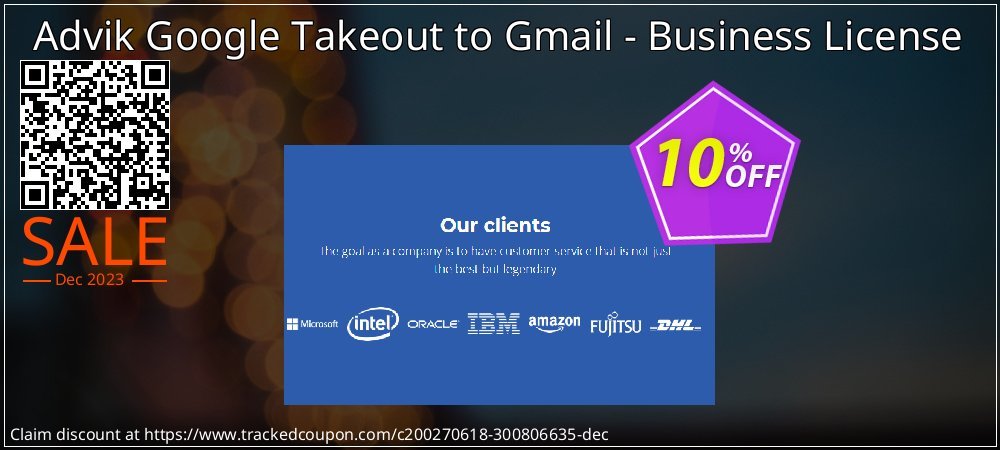 Advik Google Takeout to Gmail - Business License coupon on Mother Day super sale