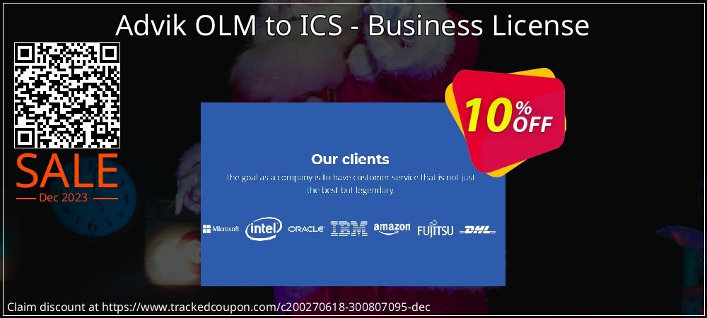 Advik OLM to ICS - Business License coupon on National Walking Day super sale