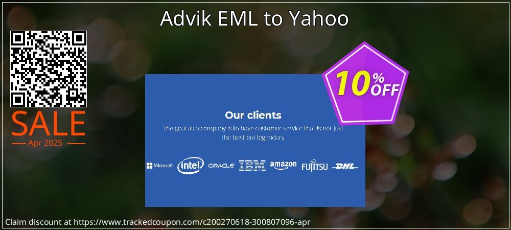 Advik EML to Yahoo coupon on World Party Day discounts