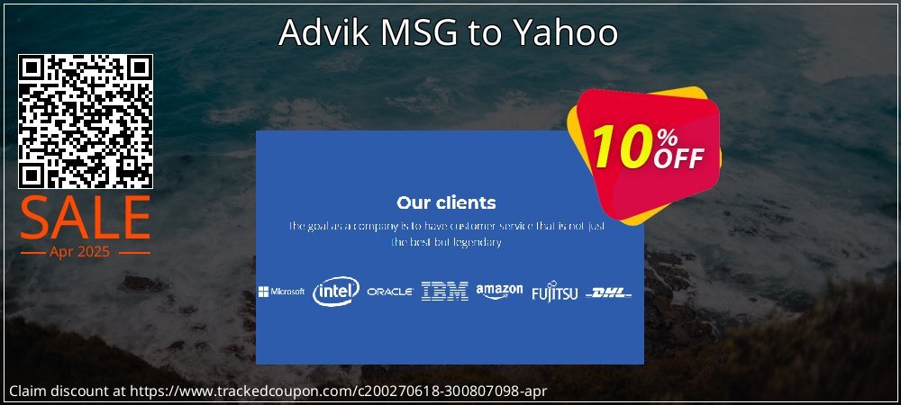 Advik MSG to Yahoo coupon on Constitution Memorial Day deals