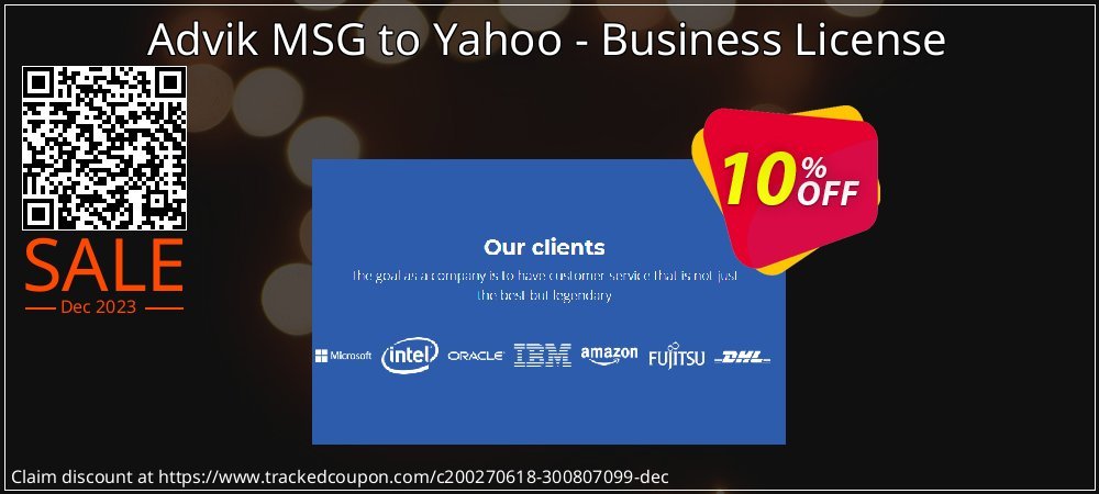 Advik MSG to Yahoo - Business License coupon on Tell a Lie Day deals