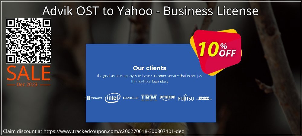 Advik OST to Yahoo - Business License coupon on World Party Day discount