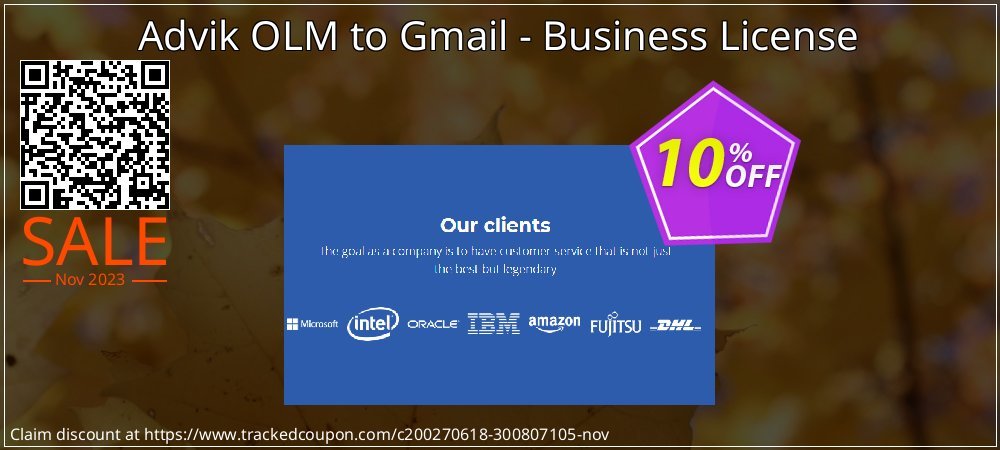 Advik OLM to Gmail - Business License coupon on Mother Day promotions