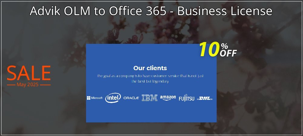 Advik OLM to Office 365 - Business License coupon on Mother Day sales