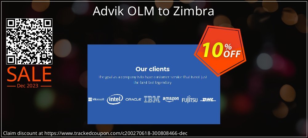 Advik OLM to Zimbra coupon on World Party Day sales