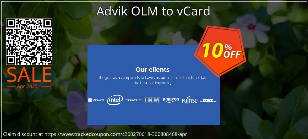 Advik OLM to vCard coupon on Easter Day offer