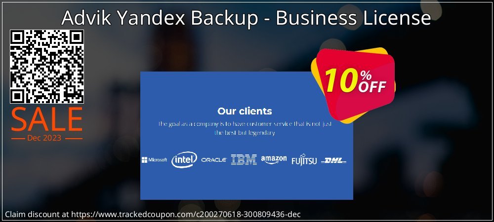 Advik Yandex Backup - Business License coupon on National Loyalty Day promotions