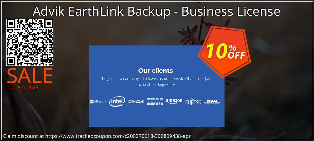 Advik EarthLink Backup - Business License coupon on Easter Day sales