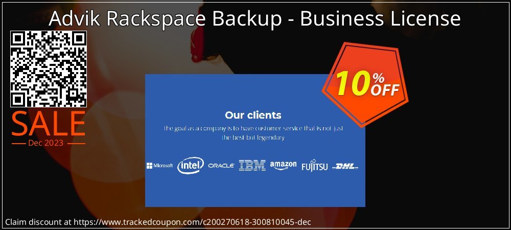 Advik Rackspace Backup - Business License coupon on National Walking Day offering discount