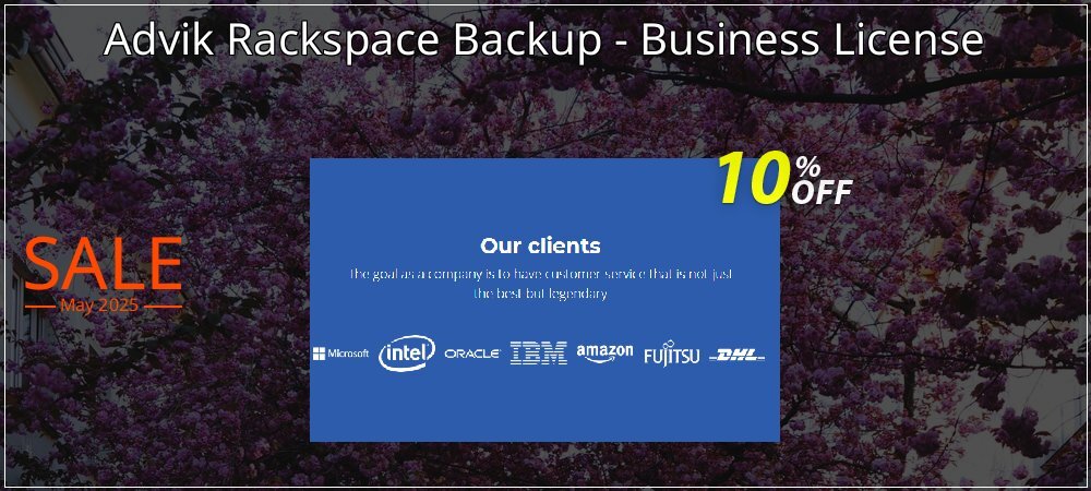 Advik Rackspace Backup - Business License coupon on Mother Day offering sales