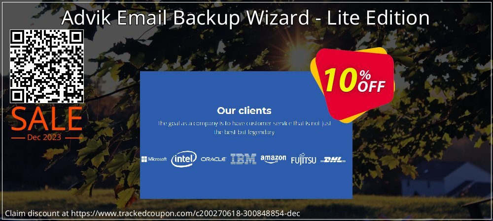 Advik Email Backup Wizard - Lite Edition coupon on Tell a Lie Day offering sales