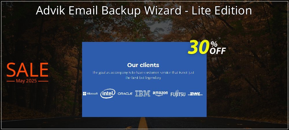 Advik Email Backup Wizard - Lite Edition coupon on Tell a Lie Day offering sales