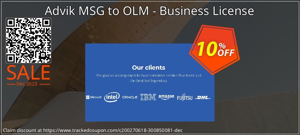 Advik MSG to OLM - Business License coupon on World Party Day promotions