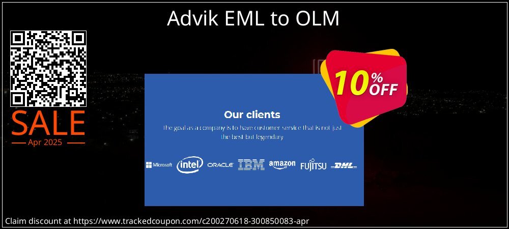 Advik EML to OLM coupon on Easter Day deals