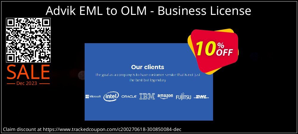 Advik EML to OLM - Business License coupon on Tell a Lie Day offer