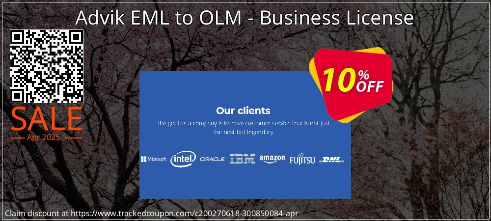 Advik EML to OLM - Business License coupon on World Password Day discount