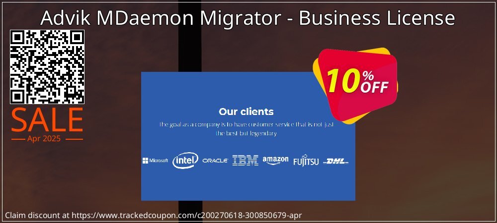 Advik MDaemon Migrator - Business License coupon on Tell a Lie Day discount