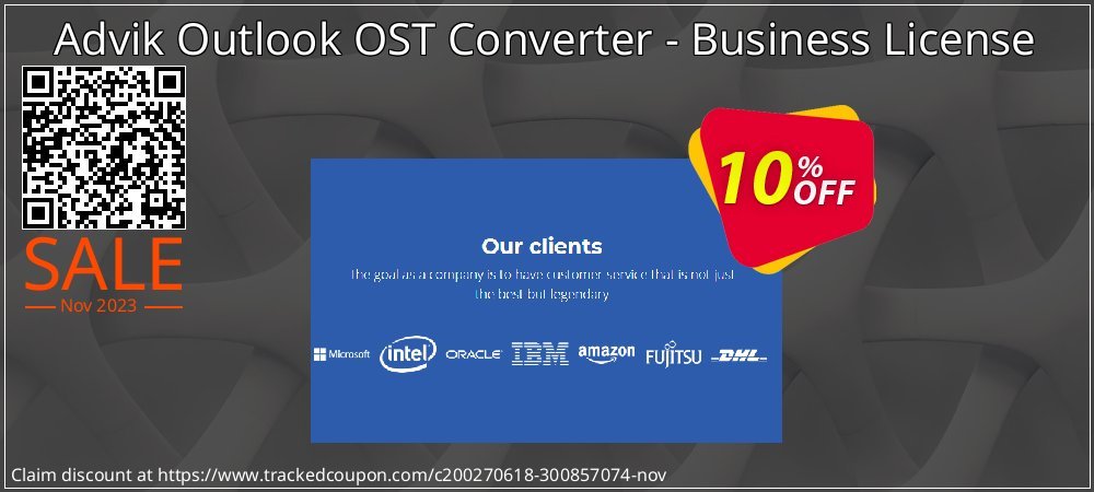 Advik Outlook OST Converter - Business License coupon on Tell a Lie Day promotions