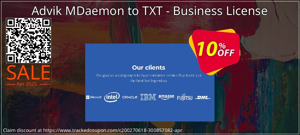 Advik MDaemon to TXT - Business License coupon on Working Day promotions