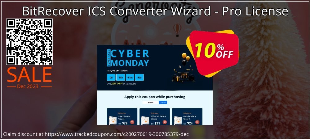 BitRecover ICS Converter Wizard - Pro License coupon on World Password Day sales