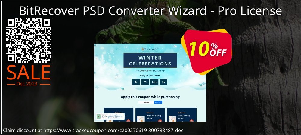 BitRecover PSD Converter Wizard - Pro License coupon on Working Day discount