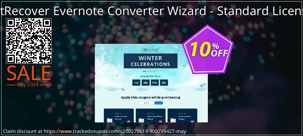 BitRecover Evernote Converter Wizard - Standard License coupon on National Memo Day promotions