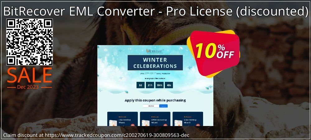 BitRecover EML Converter - Pro License - discounted  coupon on Easter Day sales
