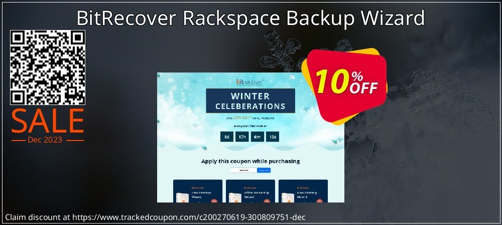 BitRecover Rackspace Backup Wizard coupon on World Party Day promotions