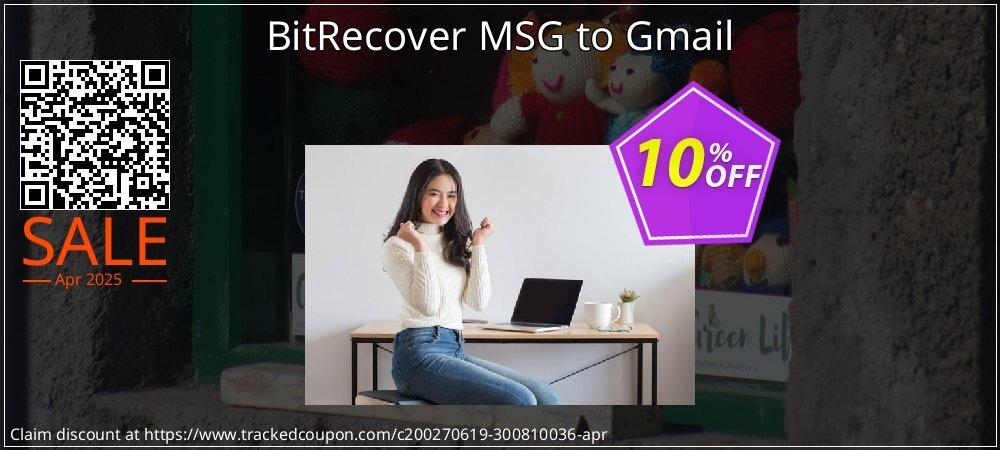 BitRecover MSG to Gmail coupon on World Party Day offering sales