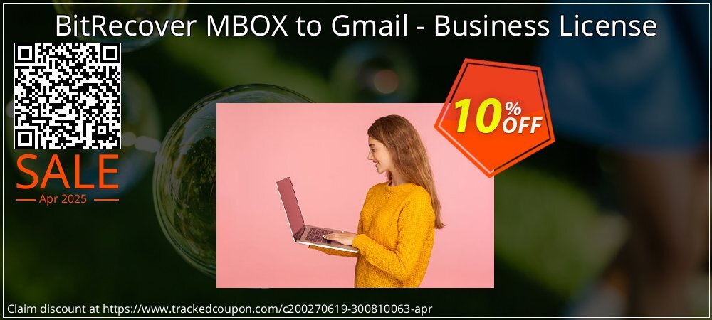 BitRecover MBOX to Gmail - Business License coupon on Easter Day offering sales