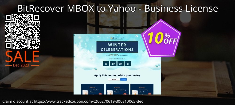 BitRecover MBOX to Yahoo - Business License coupon on National Walking Day discounts