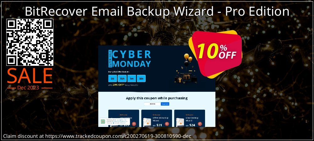 BitRecover Email Backup Wizard - Pro Edition coupon on National Walking Day deals