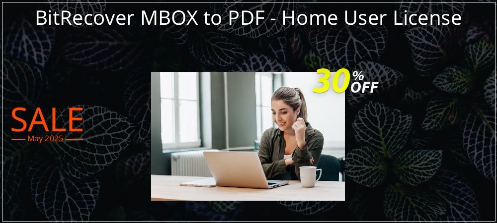 BitRecover MBOX to PDF - Home User License coupon on World Party Day sales