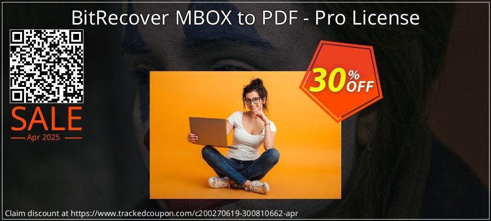 BitRecover MBOX to PDF - Pro License coupon on Working Day offer