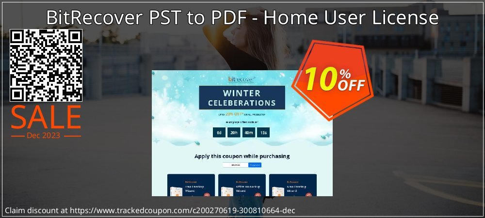 BitRecover PST to PDF - Home User License coupon on Tell a Lie Day discount