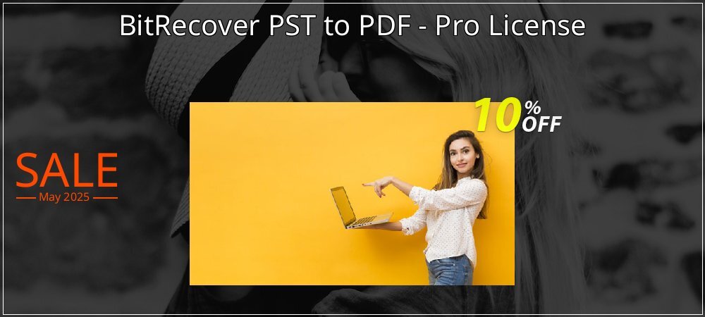 BitRecover PST to PDF - Pro License coupon on Graduation 2025 offering sales