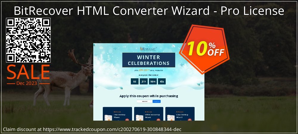 BitRecover HTML Converter Wizard - Pro License coupon on World Password Day deals