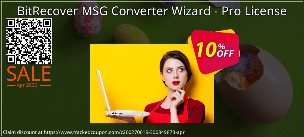 BitRecover MSG Converter Wizard - Pro License coupon on Easter Day offering discount