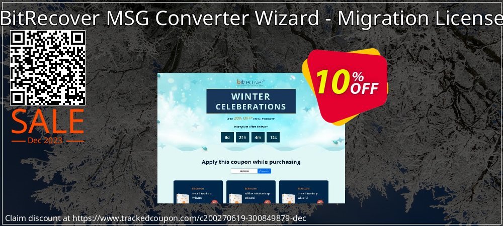 BitRecover MSG Converter Wizard - Migration License coupon on World Password Day super sale