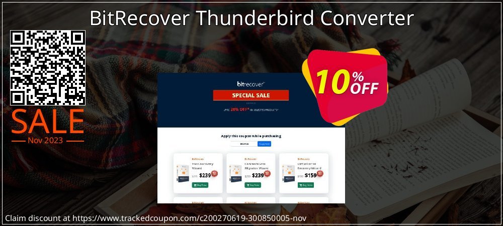 BitRecover Thunderbird Converter coupon on National Walking Day offering sales